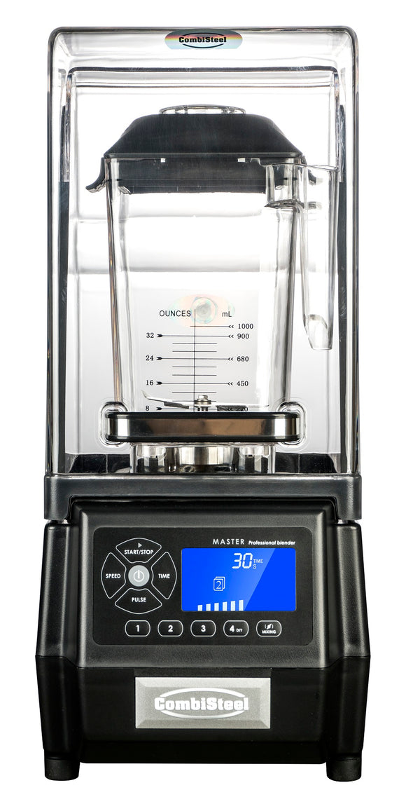 Blender m/støyreduksjon hette