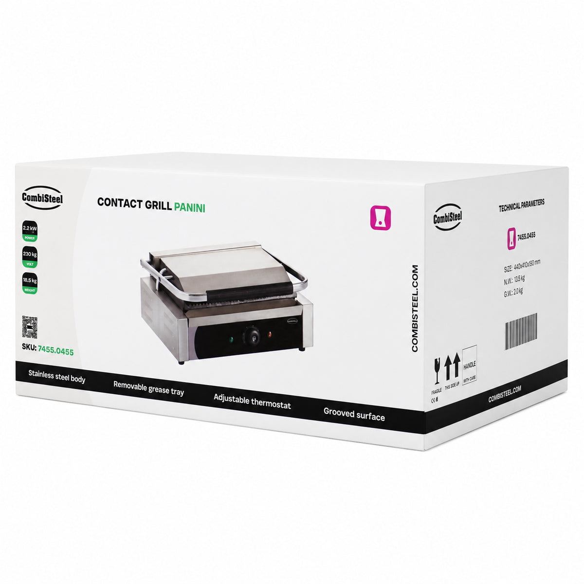 Paninigrill, 440x410x190 mm – bilde 15