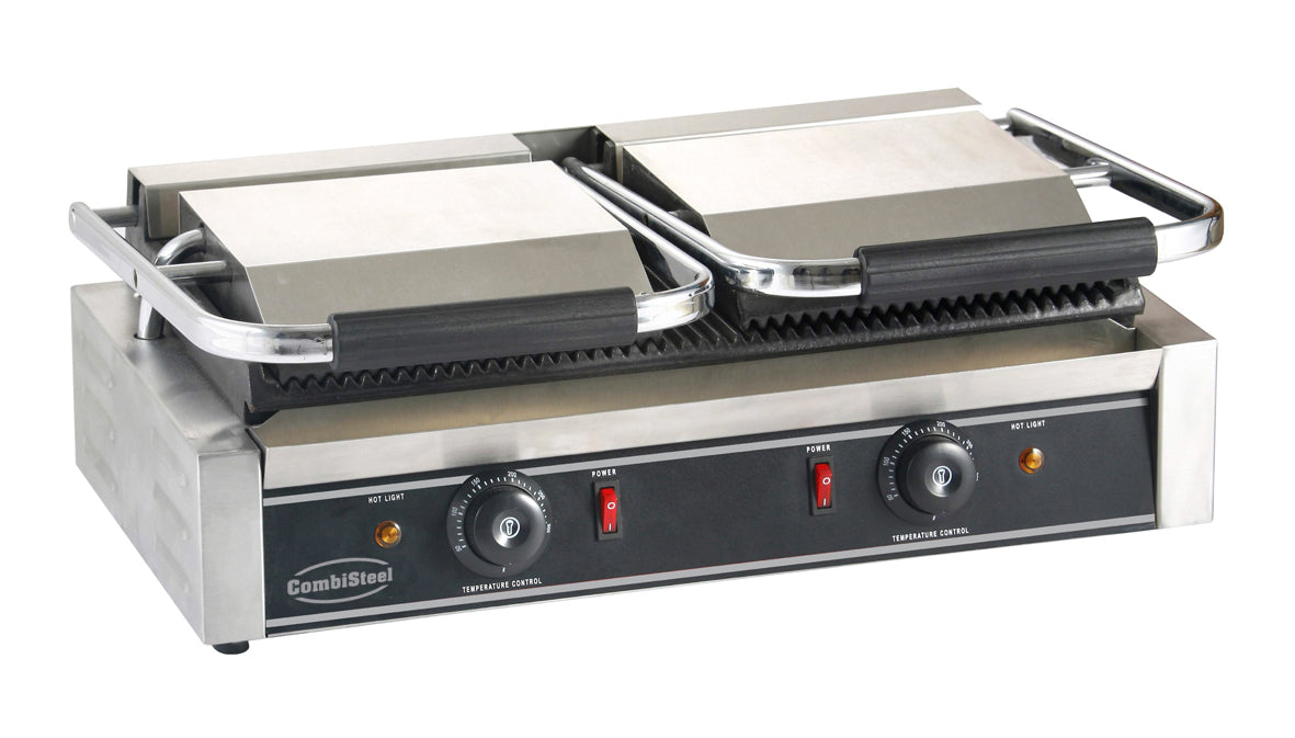 Kontaktgrill dobbel