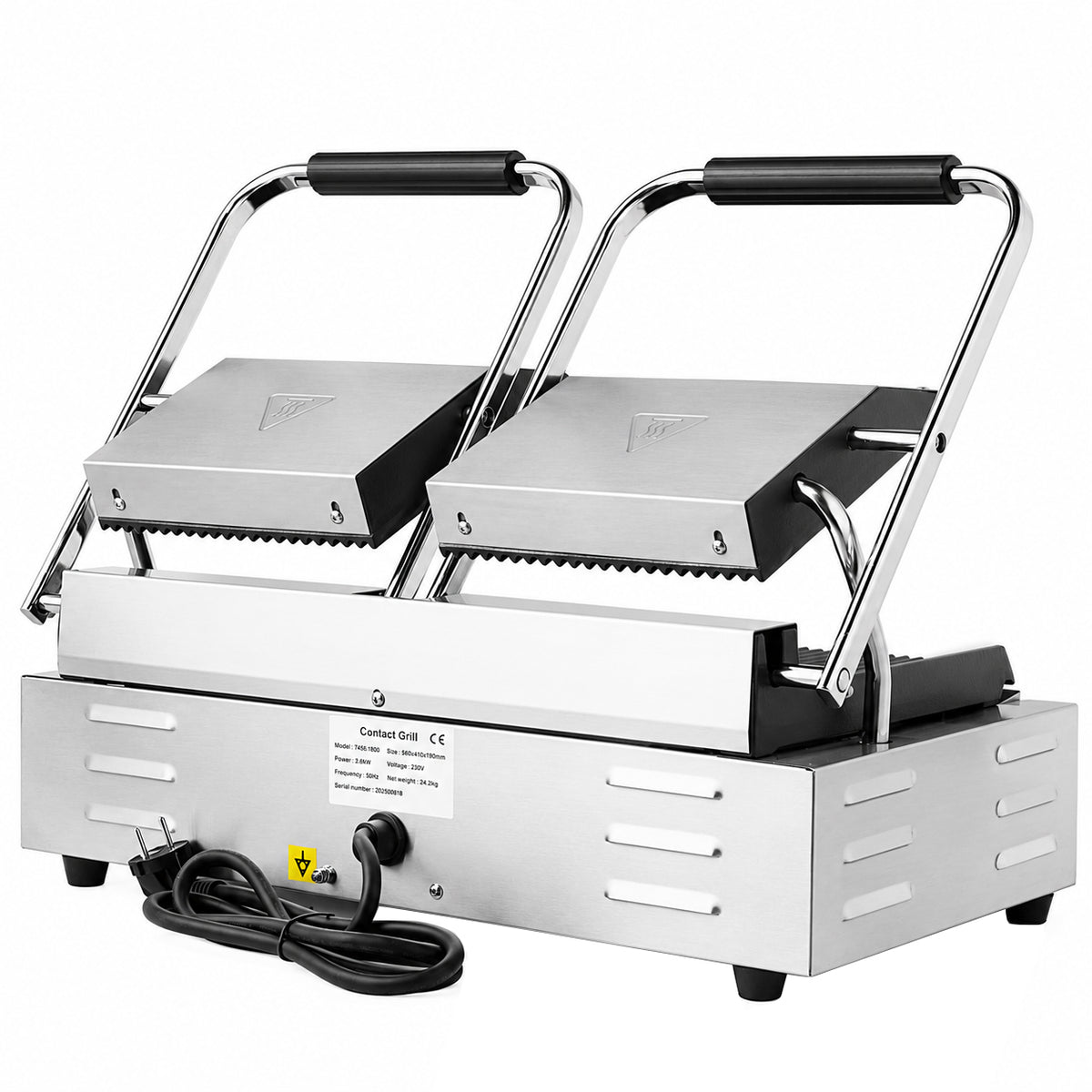 Kontaktgrill dobbel, 580x410x190 mm – bilde 7