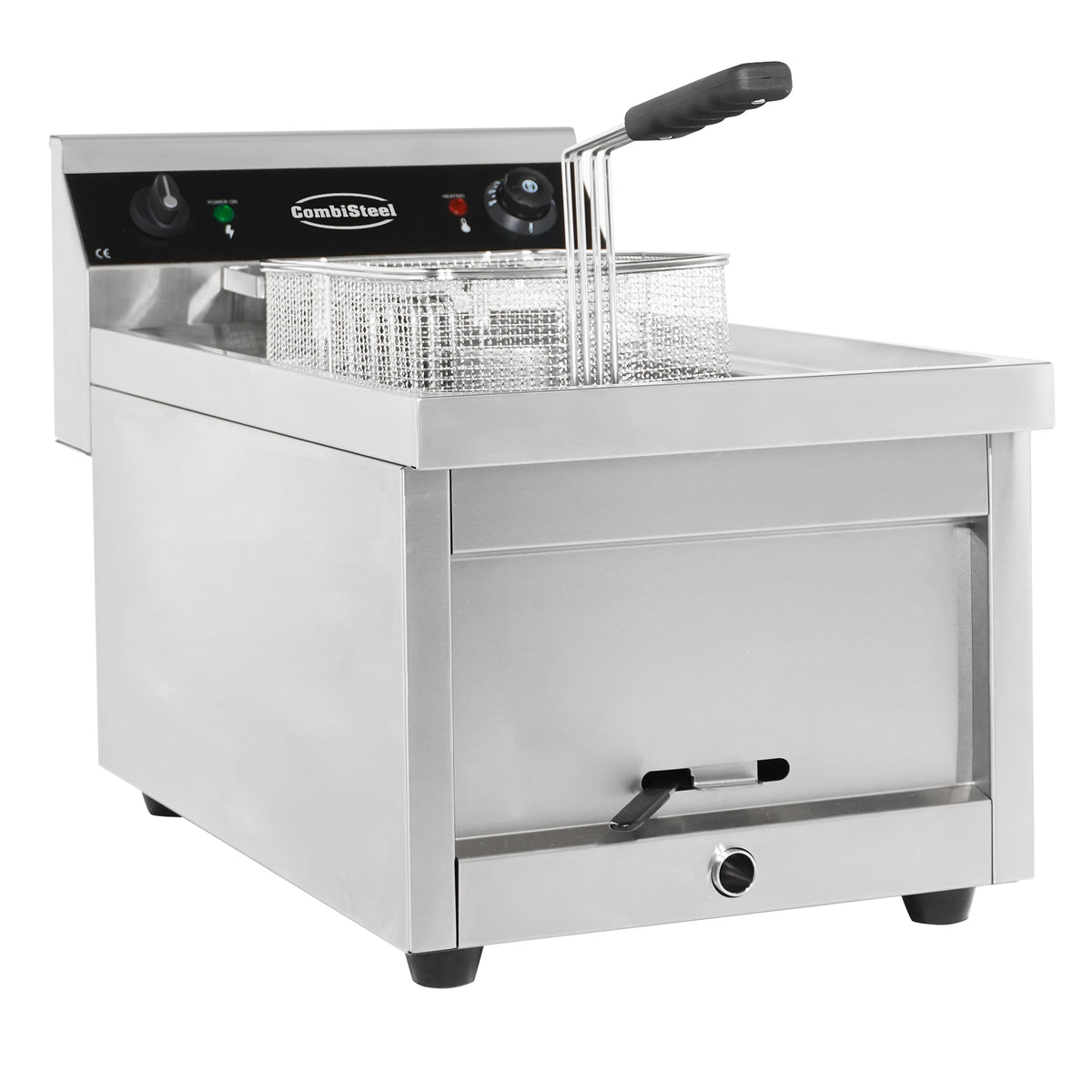 Elektrisk bordfrityrkoker 1x12L, 9 kW, 400x700x328 mm – bilde 3