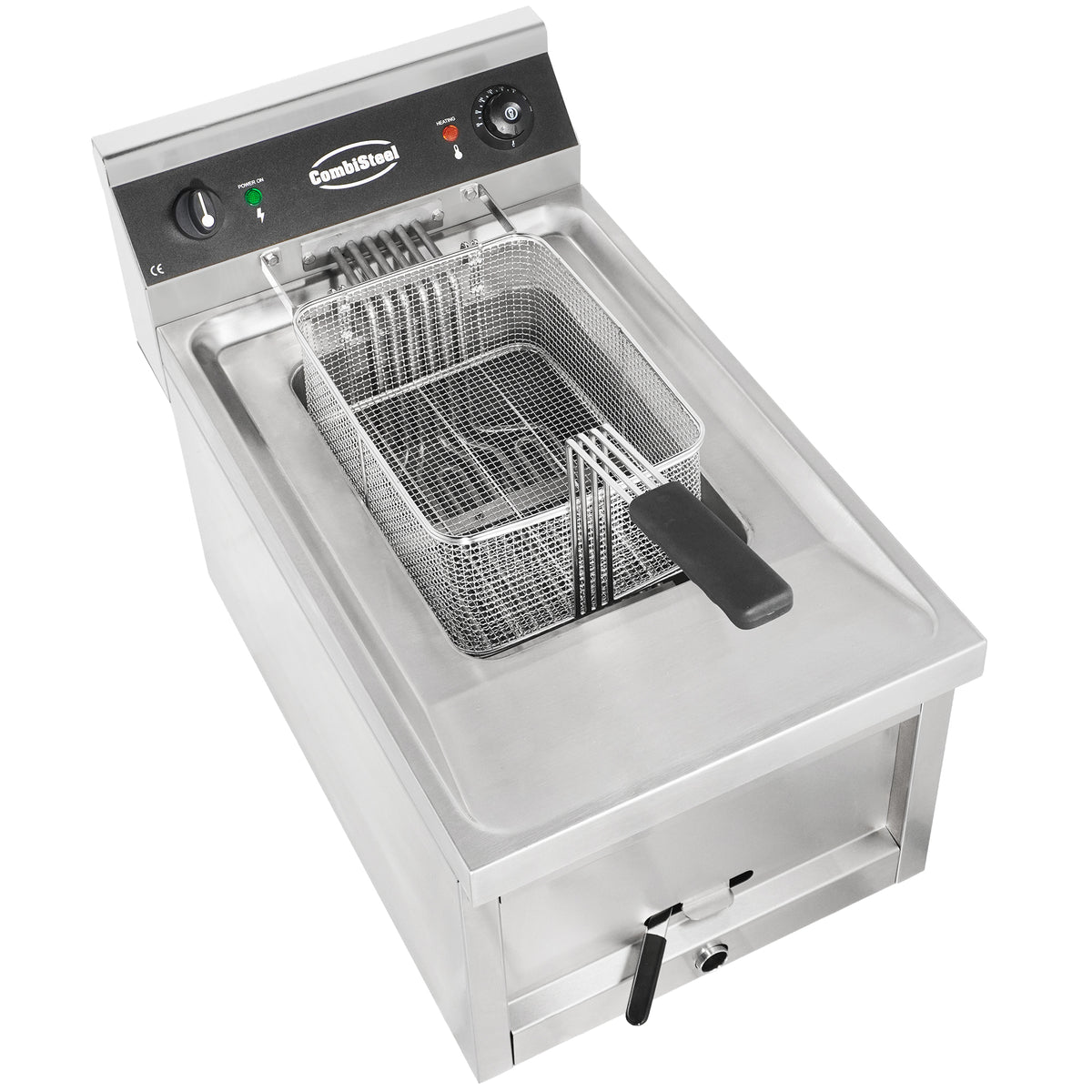 Elektrisk bordfrityrkoker 1x12L, 9 kW, 400x700x328 mm – bilde 4