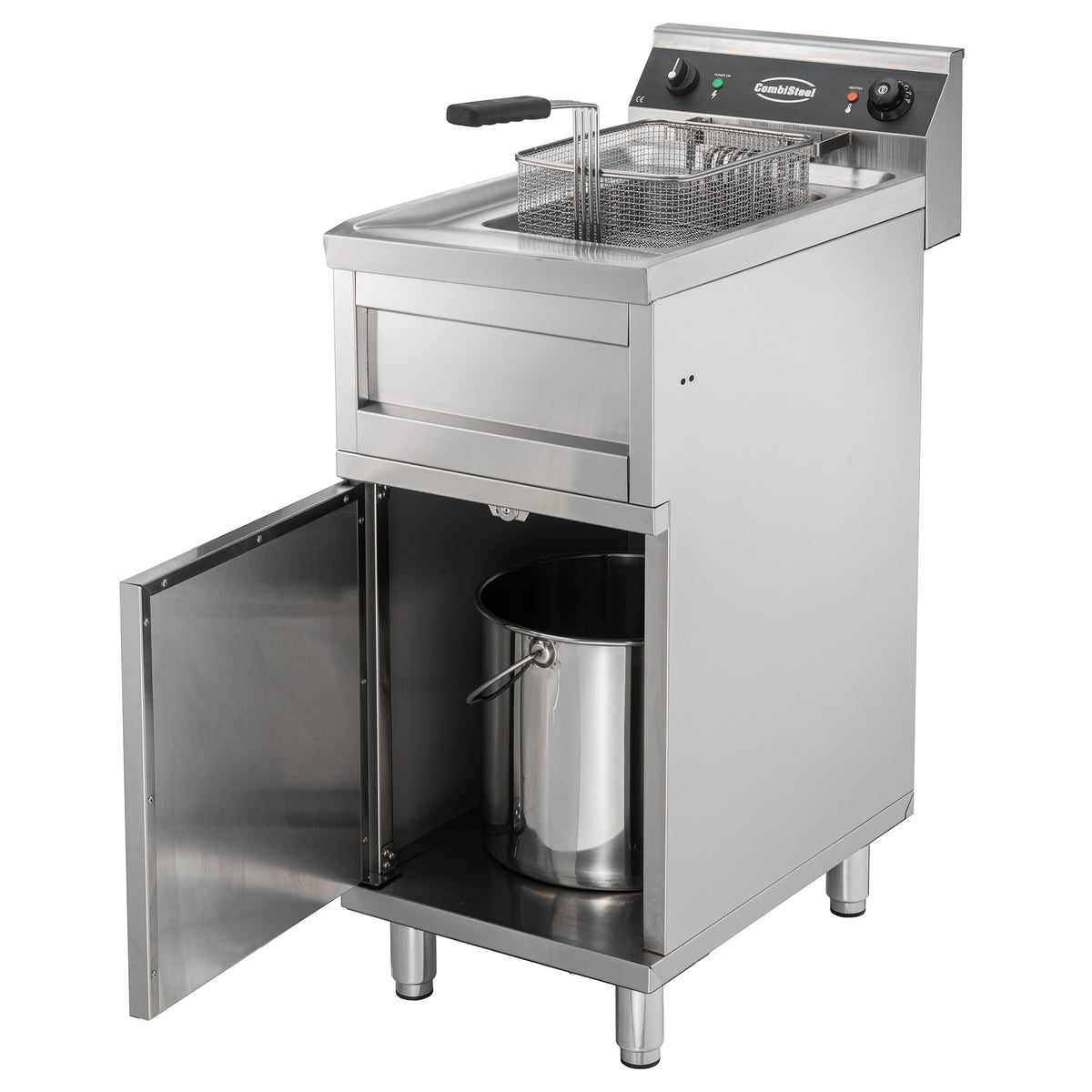 Elektrisk frityrkoker 1x12L, 9 kW, 400x700x850 mm – bilde 5