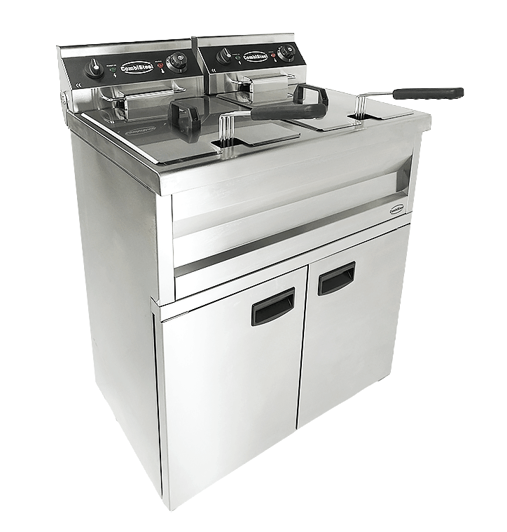 Elektrisk frityrkoker 2x9L, 695x530x970 mm – bilde 3