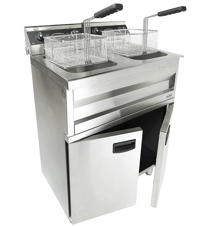 Elektrisk frityrkoker 2x9L, 695x530x970 mm – bilde 5