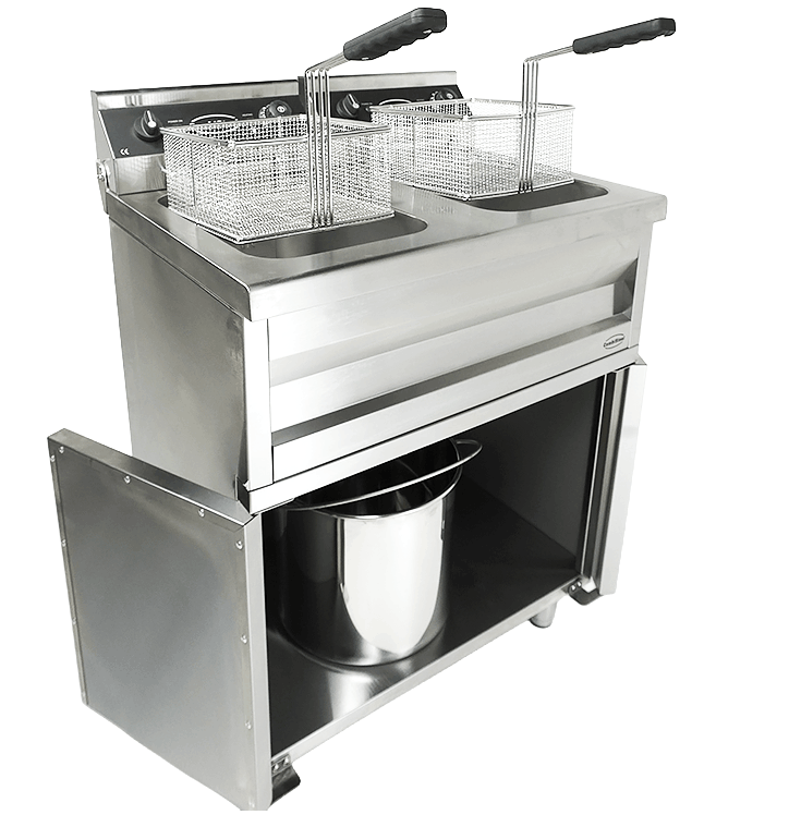 Elektrisk frityrkoker 2x9L, 695x530x970 mm – bilde 6