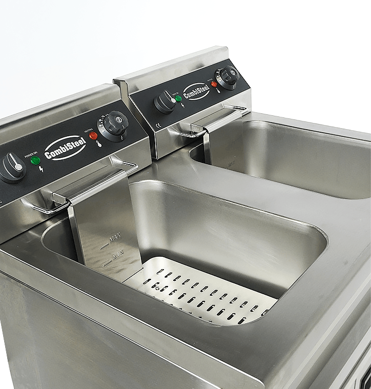 Elektrisk frityrkoker 2x9L, 695x530x970 mm – bilde 8