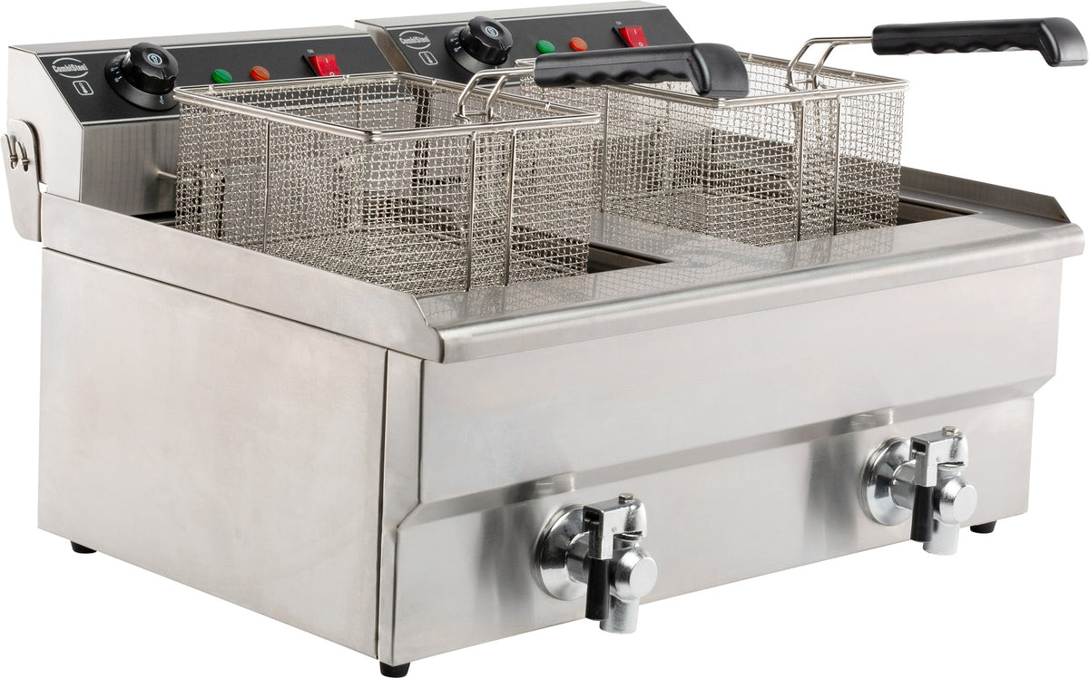 Elektrisk bordfrityrkoker 2x8L, 630x505x355 mm – bilde 7