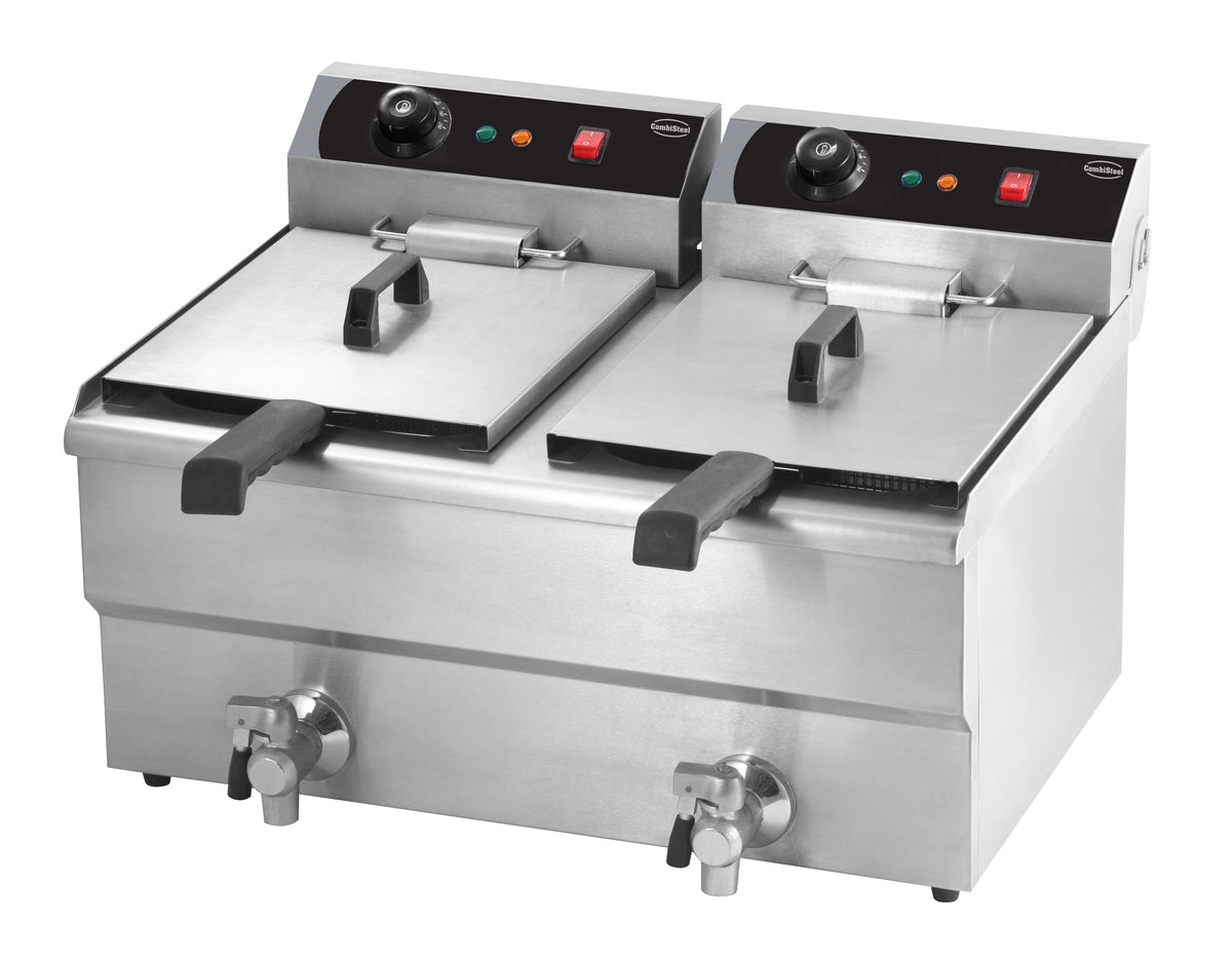 Elektrisk disk frityrkoker 2X8 L