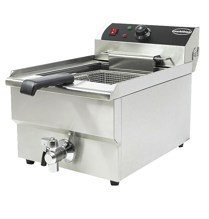 Elektrisk bordfrityrkoker 1x10L, 340x560x380 mm – bilde 6
