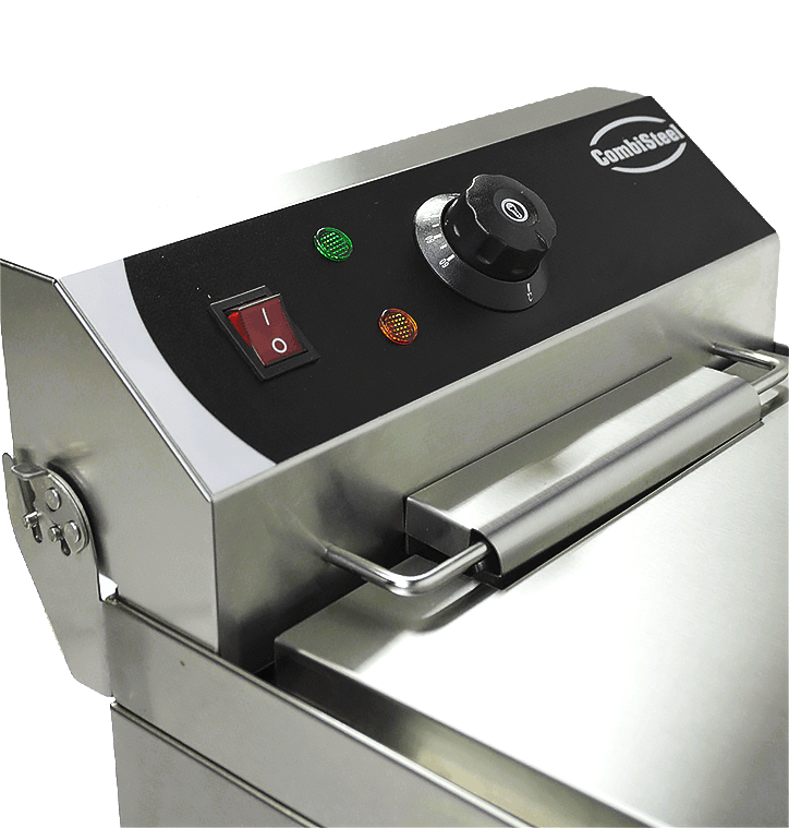 Elektrisk bordfrityrkoker 1x10L, 340x560x380 mm – bilde 11