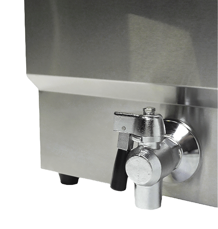 Elektrisk bordfrityrkoker 1x10L, 340x560x380 mm – bilde 12