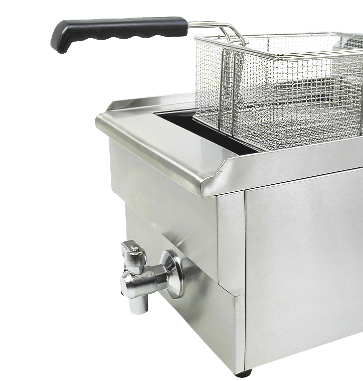 Elektrisk bordfrityrkoker 1x10L, 340x560x380 mm – bilde 13