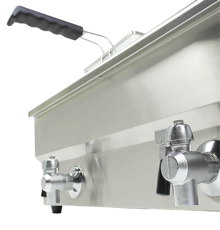 Elektrisk bordfrityrkoker 2x10L, 690x560x380 mm – bilde 15