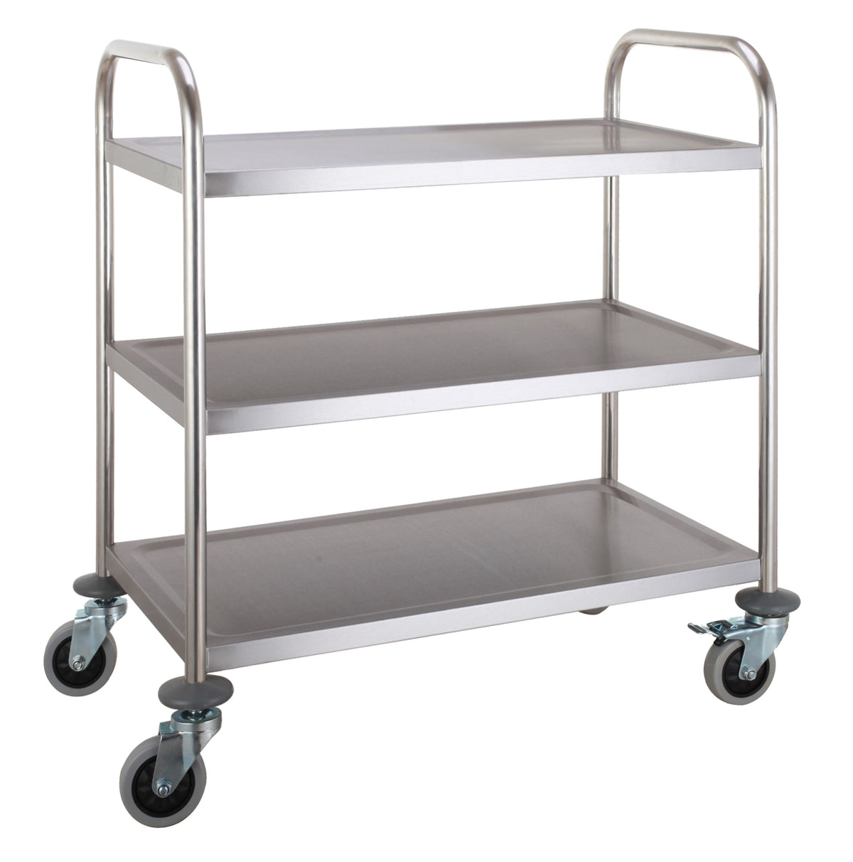 Tralle flatpakket, 3 hyller, 860x540x940 mm