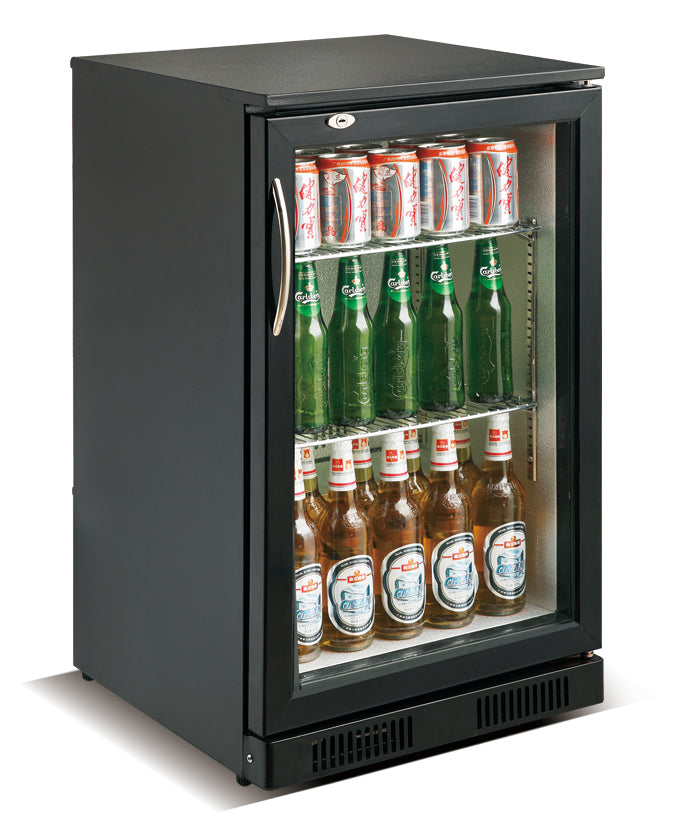 Backbar cooler sort 1 dør