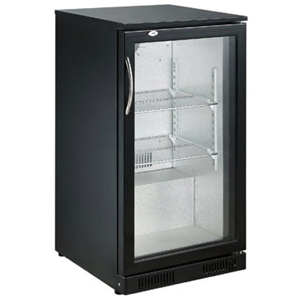 Barkjøleskap 1 dør, sort, 500x500x900 mm – bilde 5
