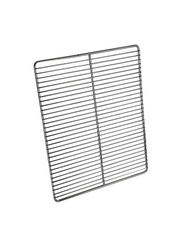 Rist i rustfritt stål, venstre, for 7455.1350/1353/1360, 390x350 mm