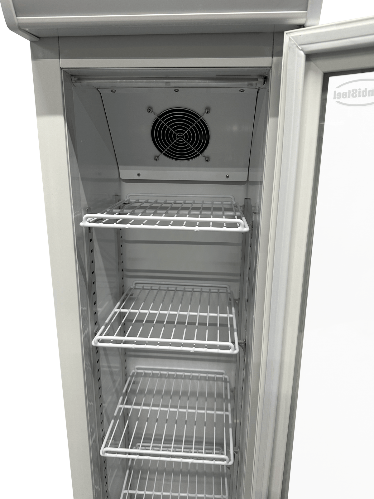 Kjøleskap med glassdør, smalt, 360x422x1880 mm – bilde 14