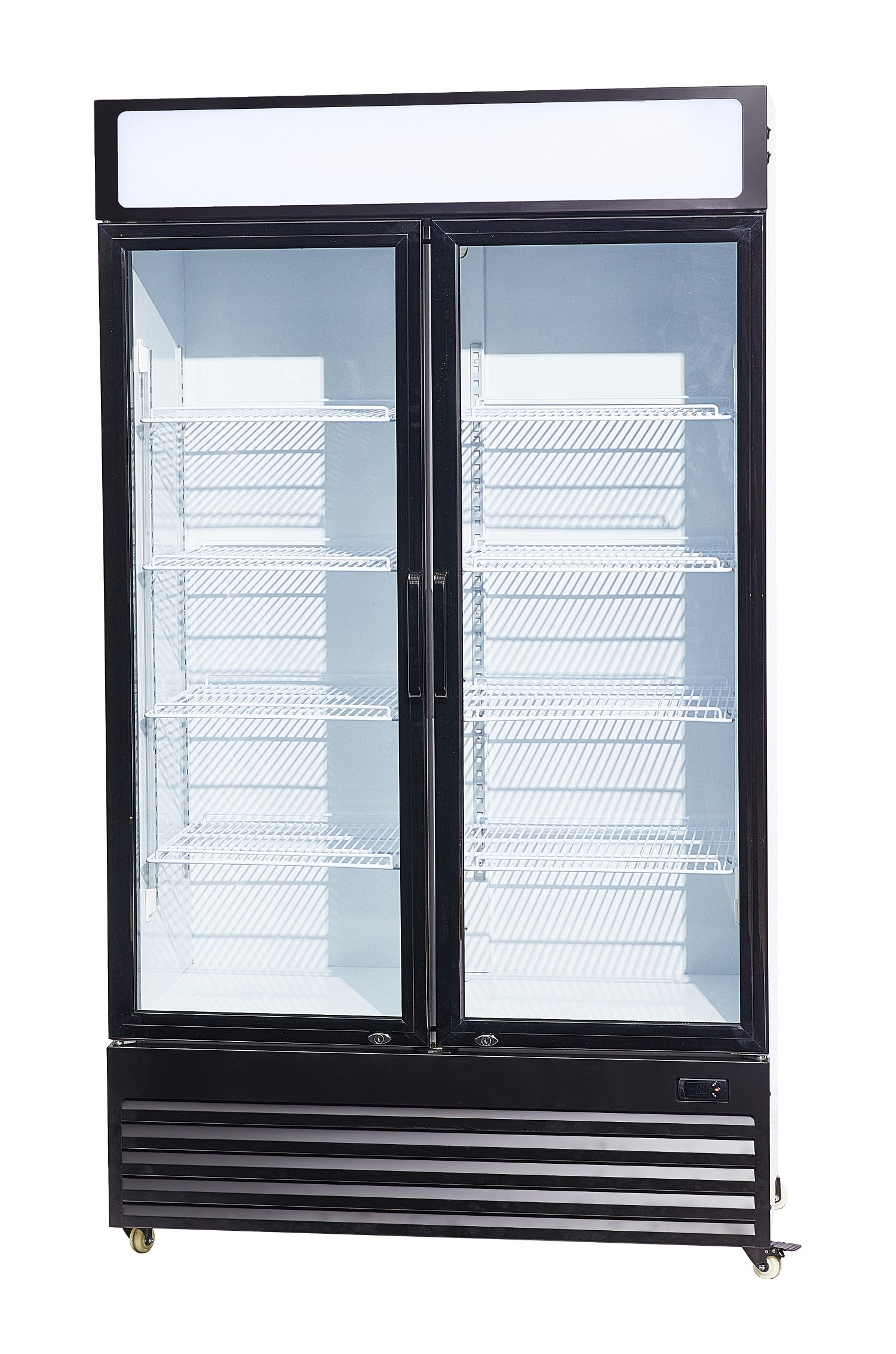 Kjøleskap 2 glassdører bez-750 gd
