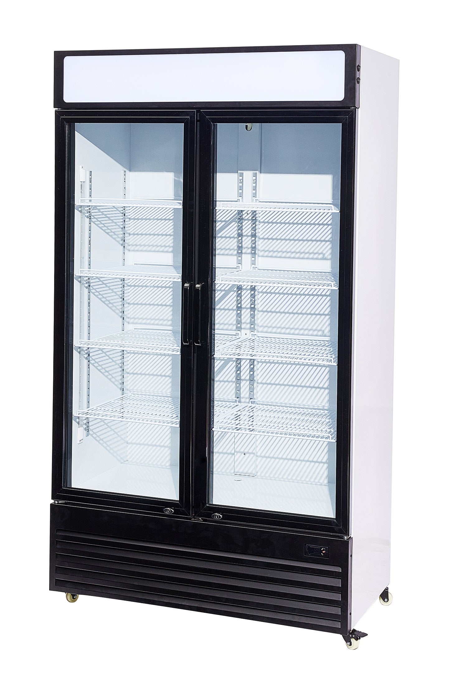 Kjøleskap 2 glassdører bez-750 gd