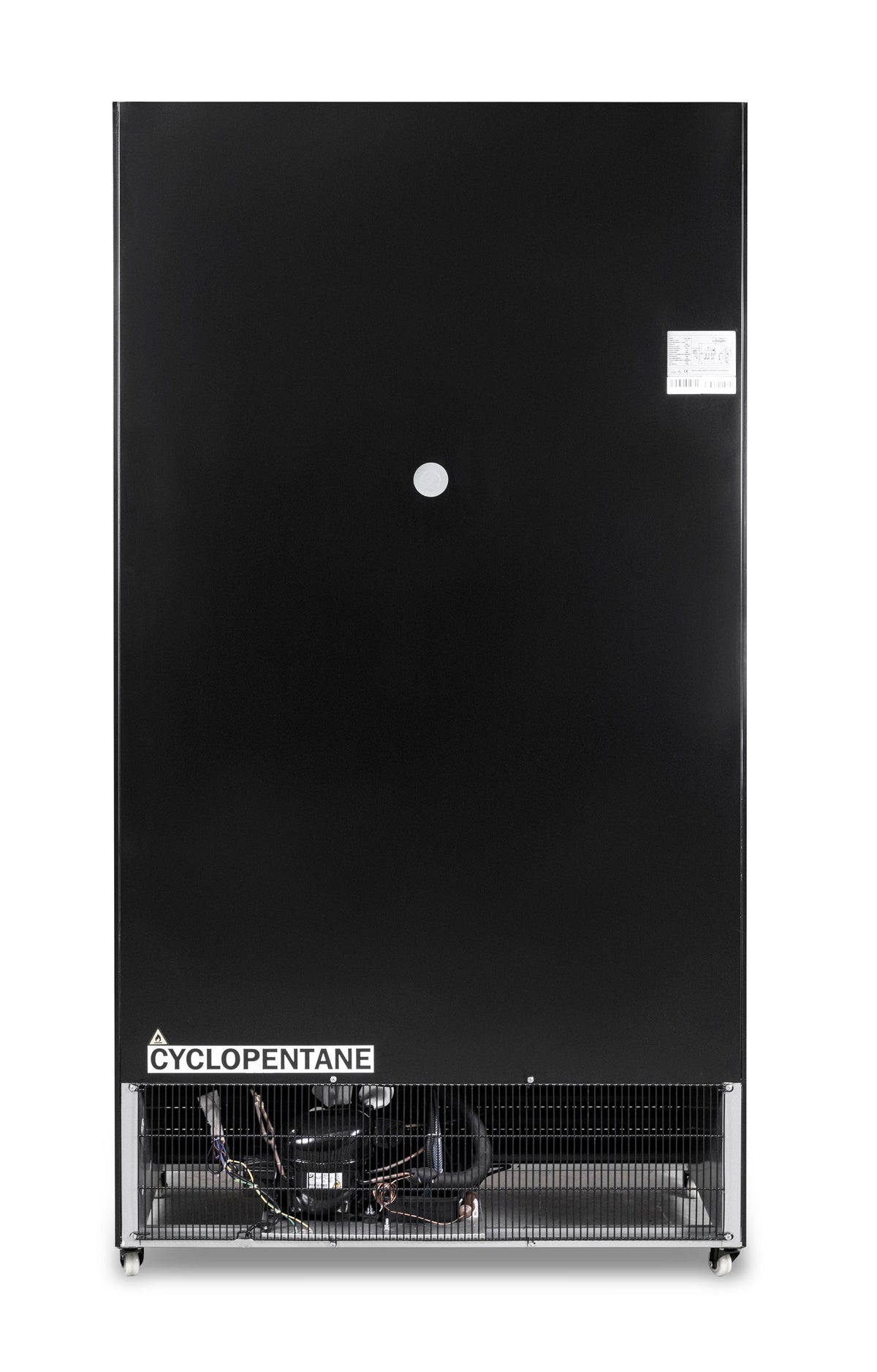 Kjøleskap med skyvedører i glass BEZ-780 SL, sort, 1120x595x2100 mm – bilde 7