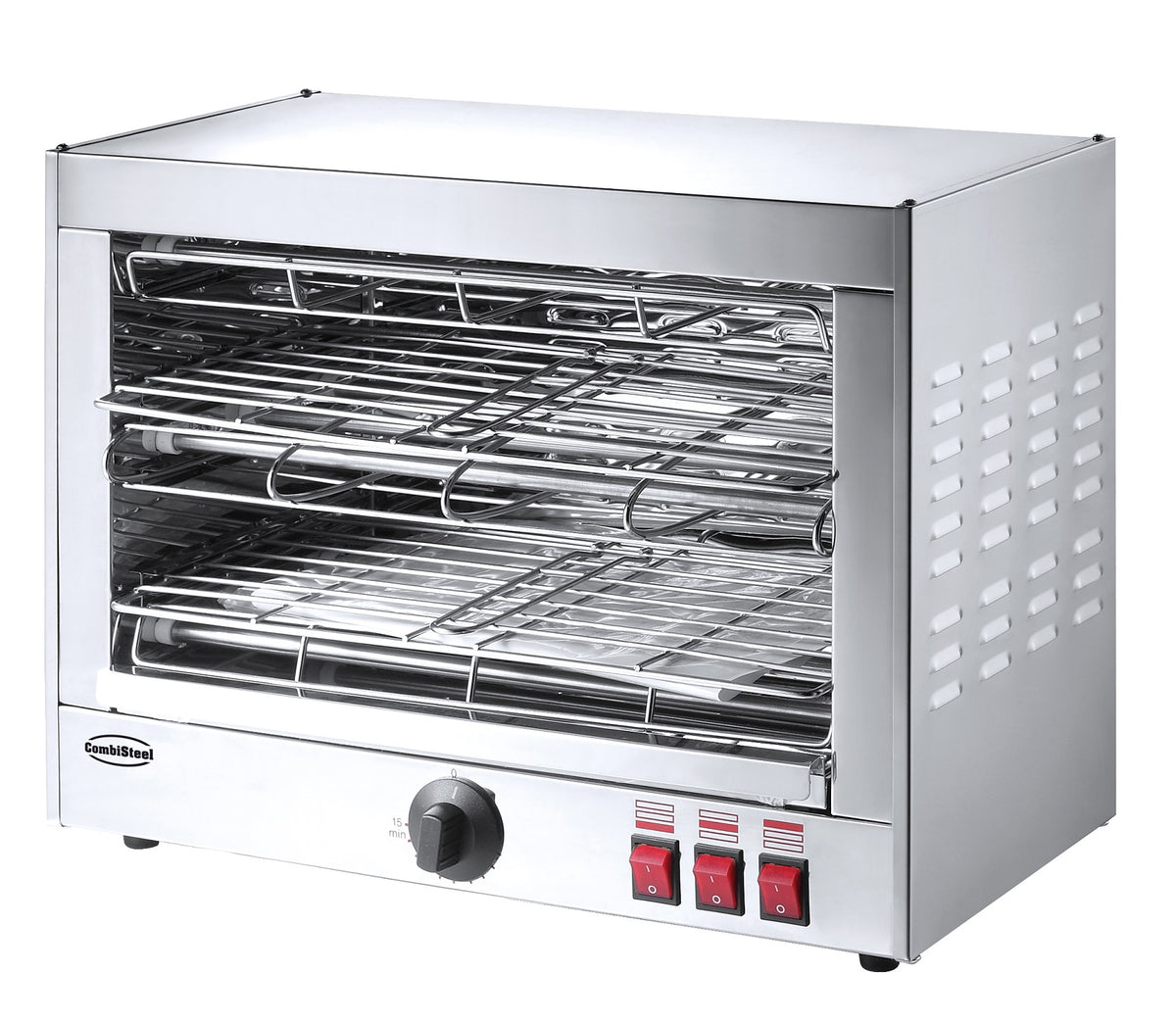 Salamander-toaster 2 nivåer, 490x250x380 mm
