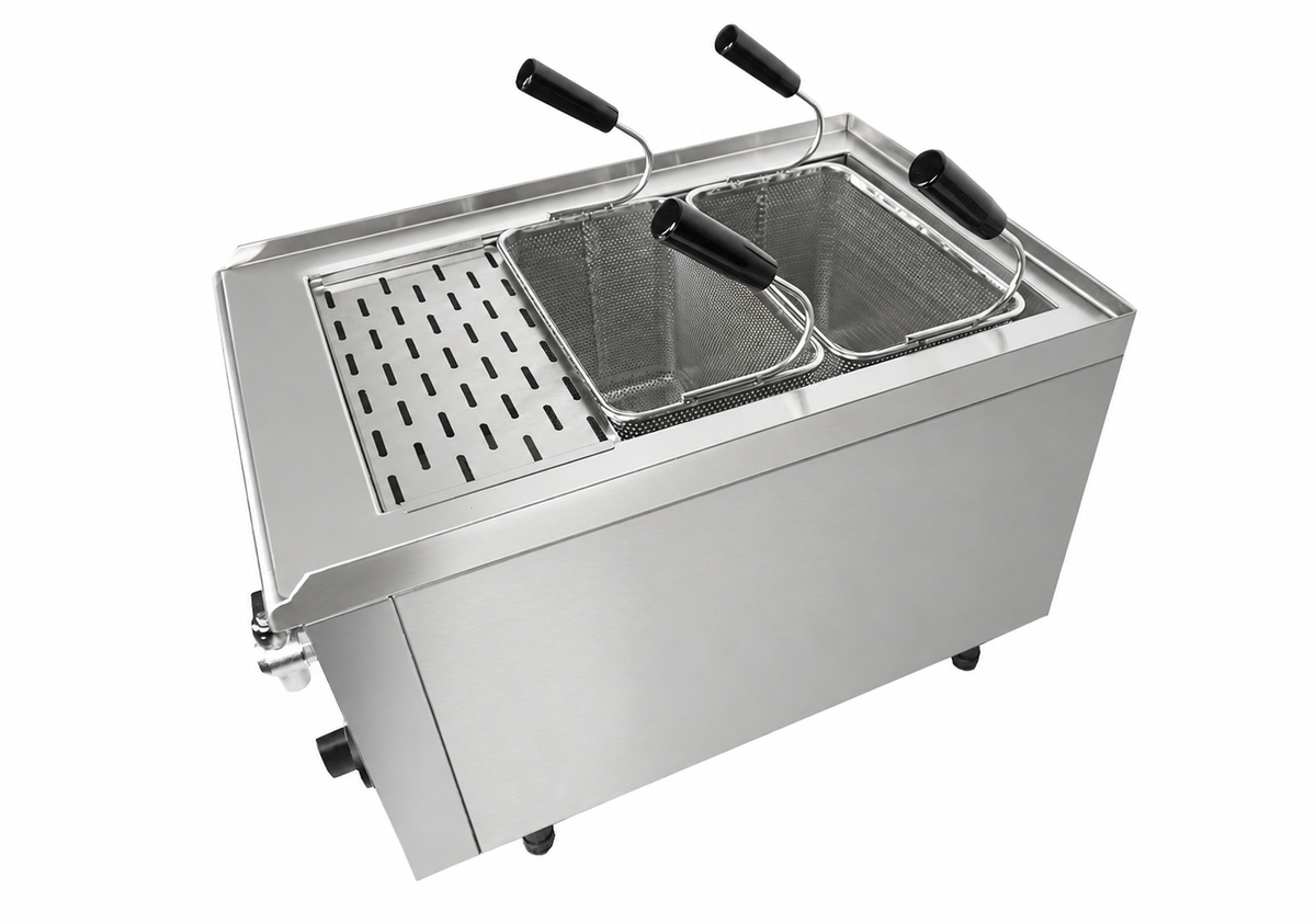 Pastakoker 23L med kurver, 400x680x370 mm – bilde 10