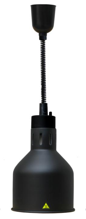 Cs teleskopisk varmelampe kokker heat-01 sort