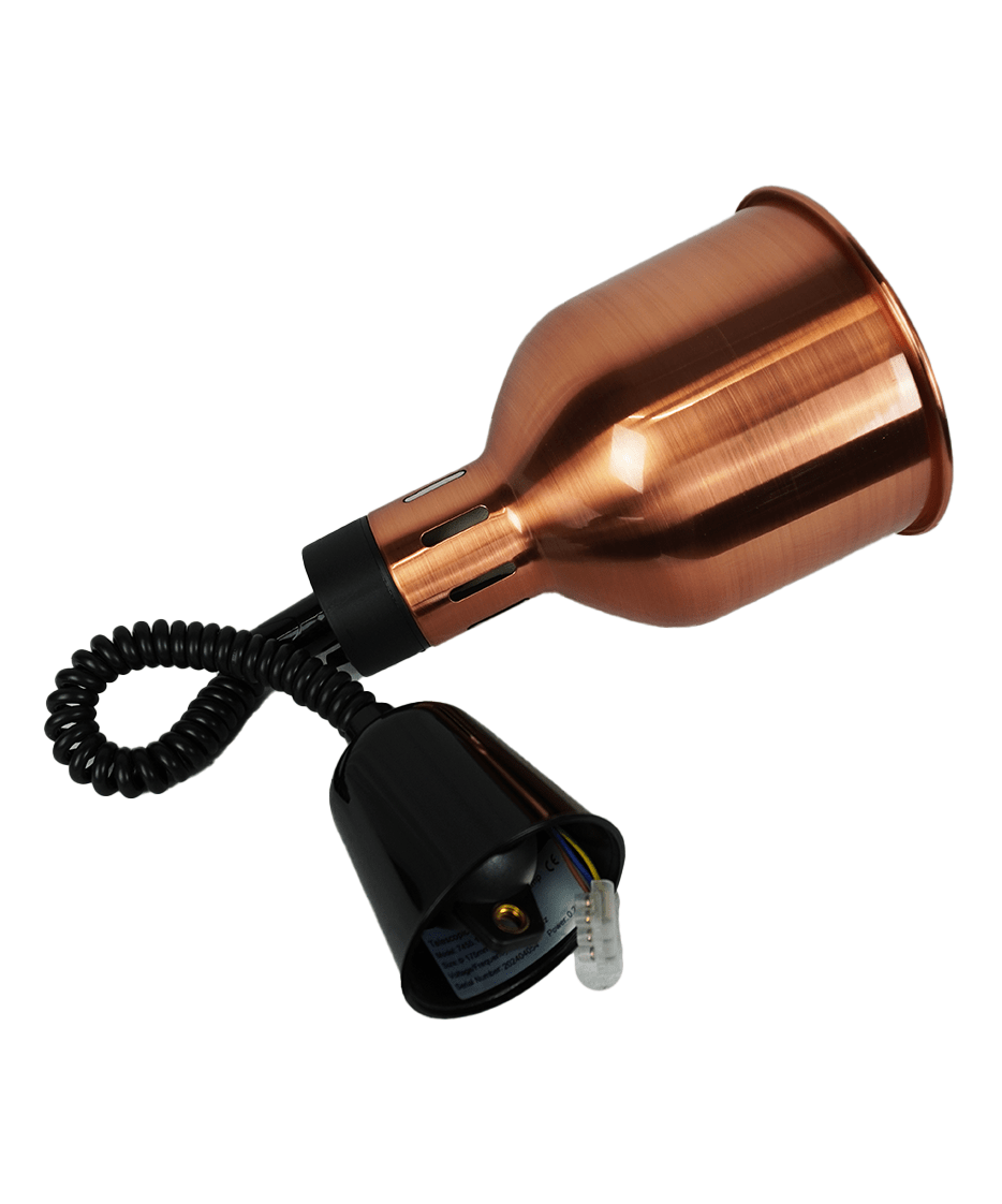 Teleskopisk varmelampe CH-01, rød bronse – bilde 9