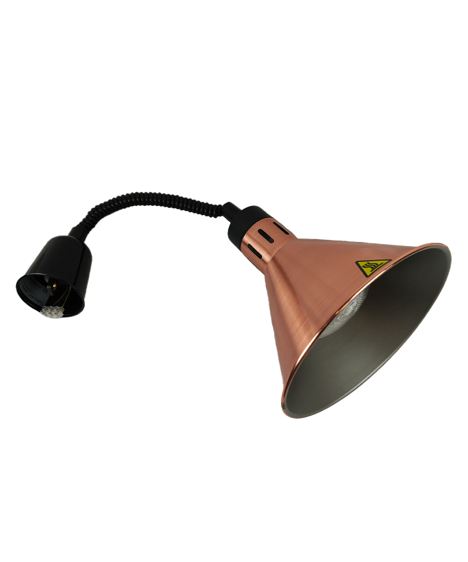 Teleskopisk varmelampe CH-02, rød bronse – bilde 6