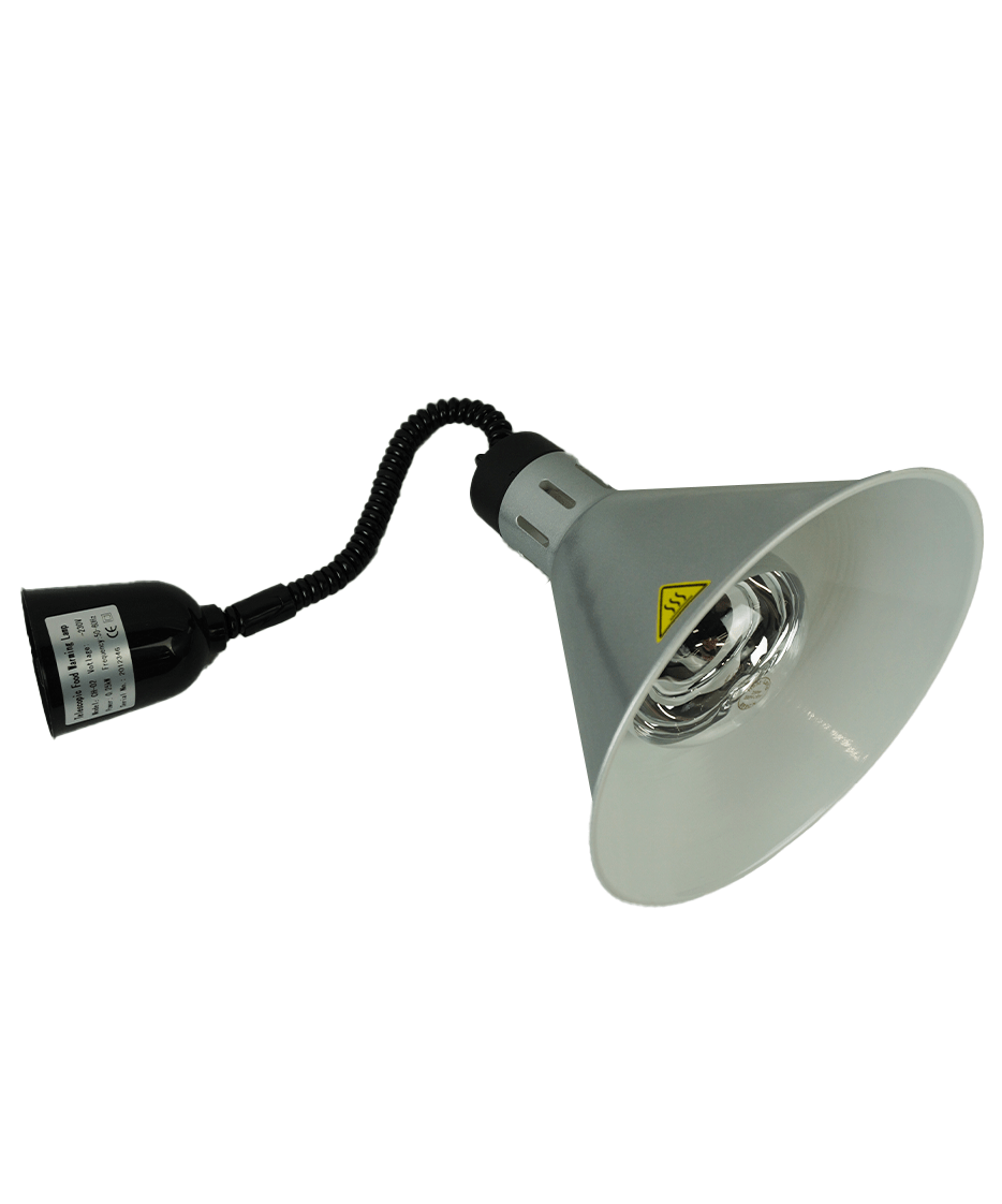 Teleskopisk varmelampe CH-02, sølv – bilde 5