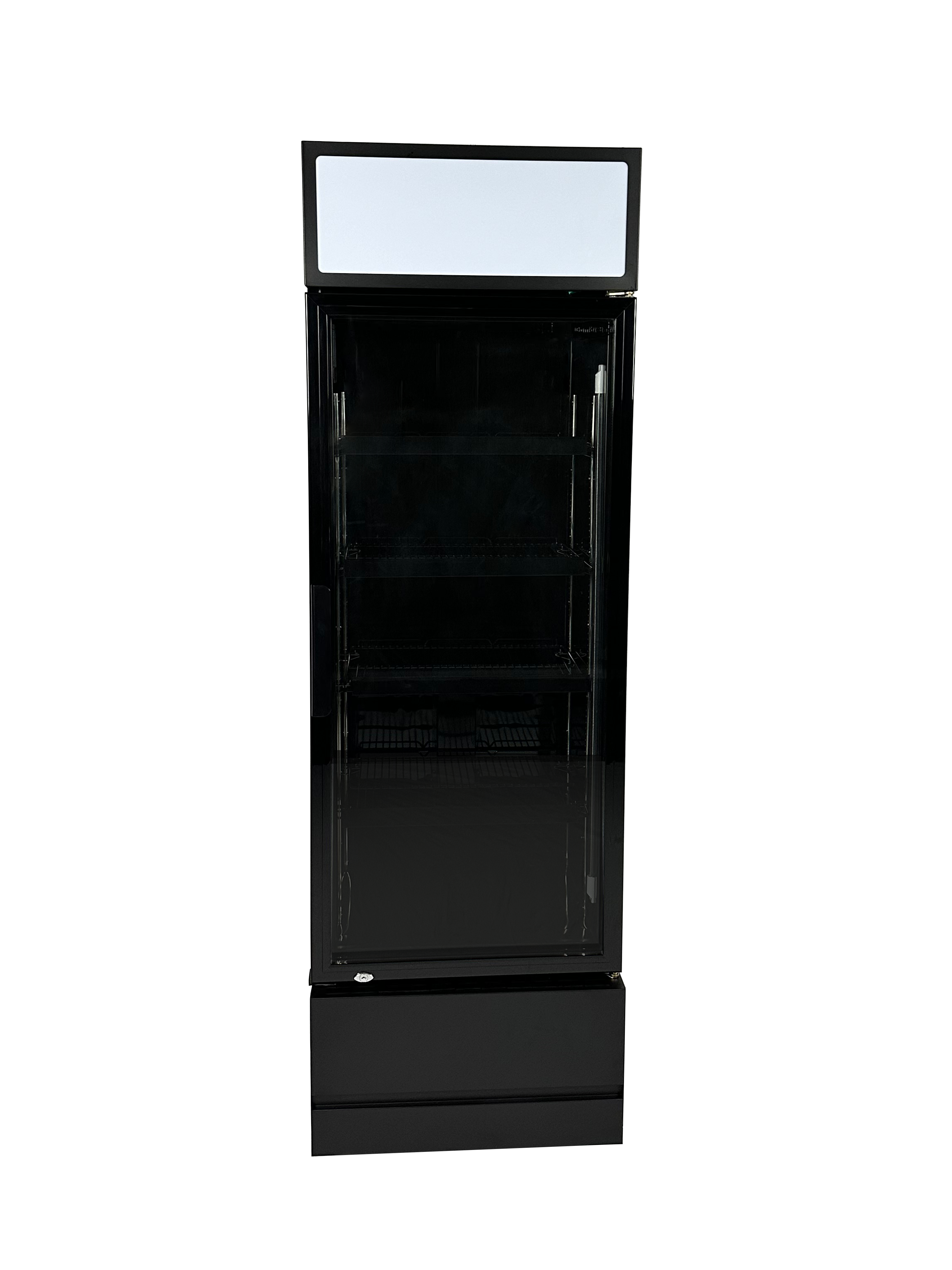 Kjøleskap glassdør fcu-370 bl