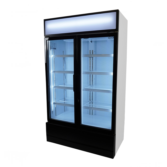 Kjøleskap 2 glassdører fcu-750