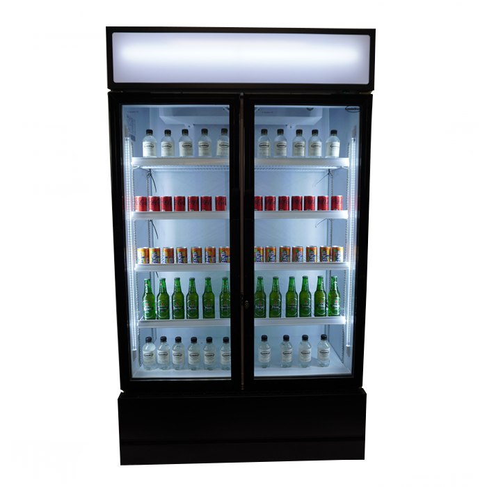 Kjøleskap 2 glassdører fcu-750
