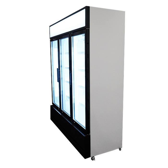 Kjøleskap 3 glassdører fcu-1200