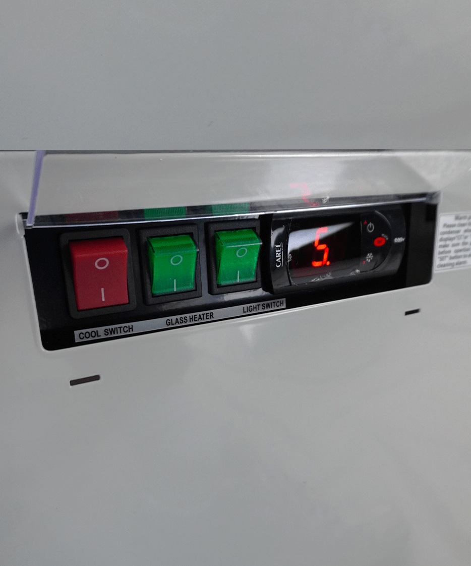 Kjøleskap 2 glassdører JDE-1000R, 1253x710x2003 mm – bilde 11