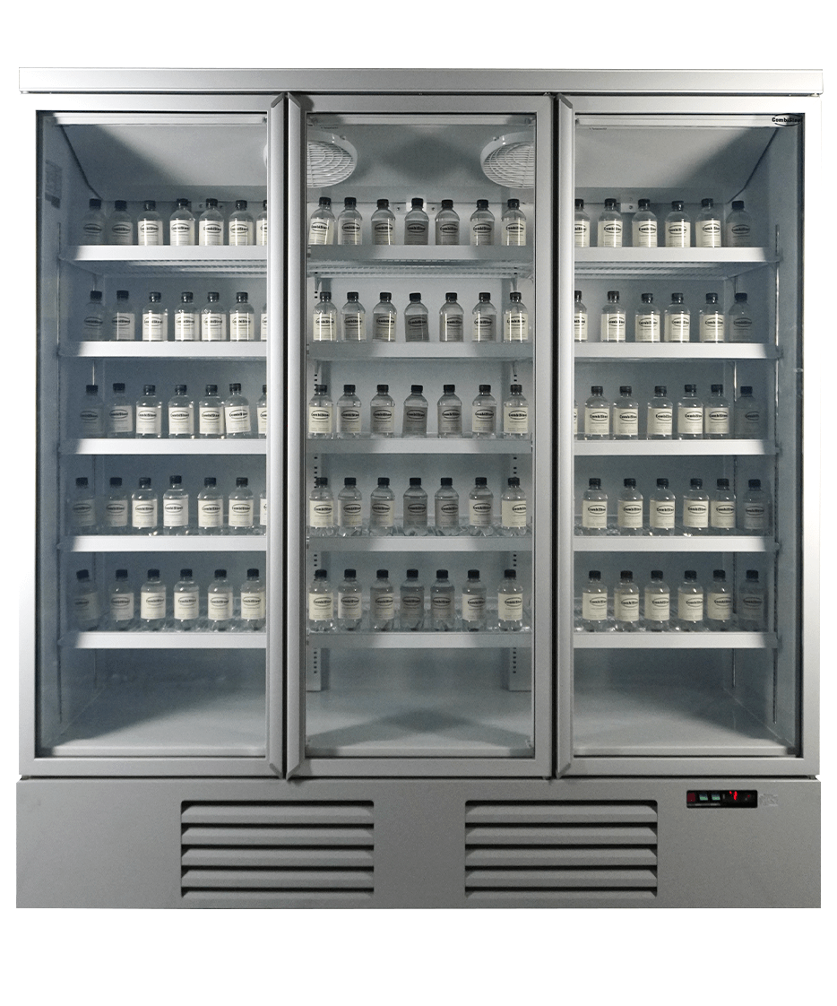Kjøleskap 3 glassdører JDE-1530R, 1880x710x2003 mm – bilde 9