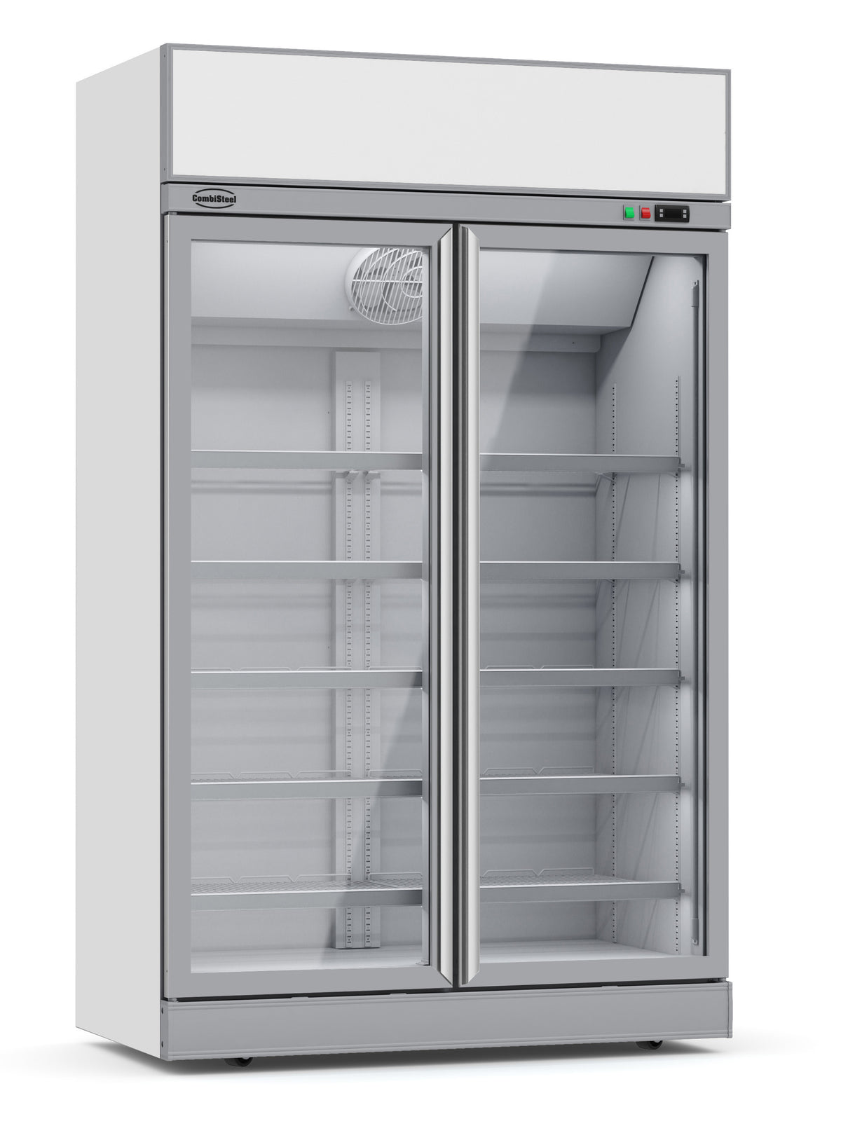 Fryseskap 2 glassdører INS-1000F, 1253x710x2092 mm