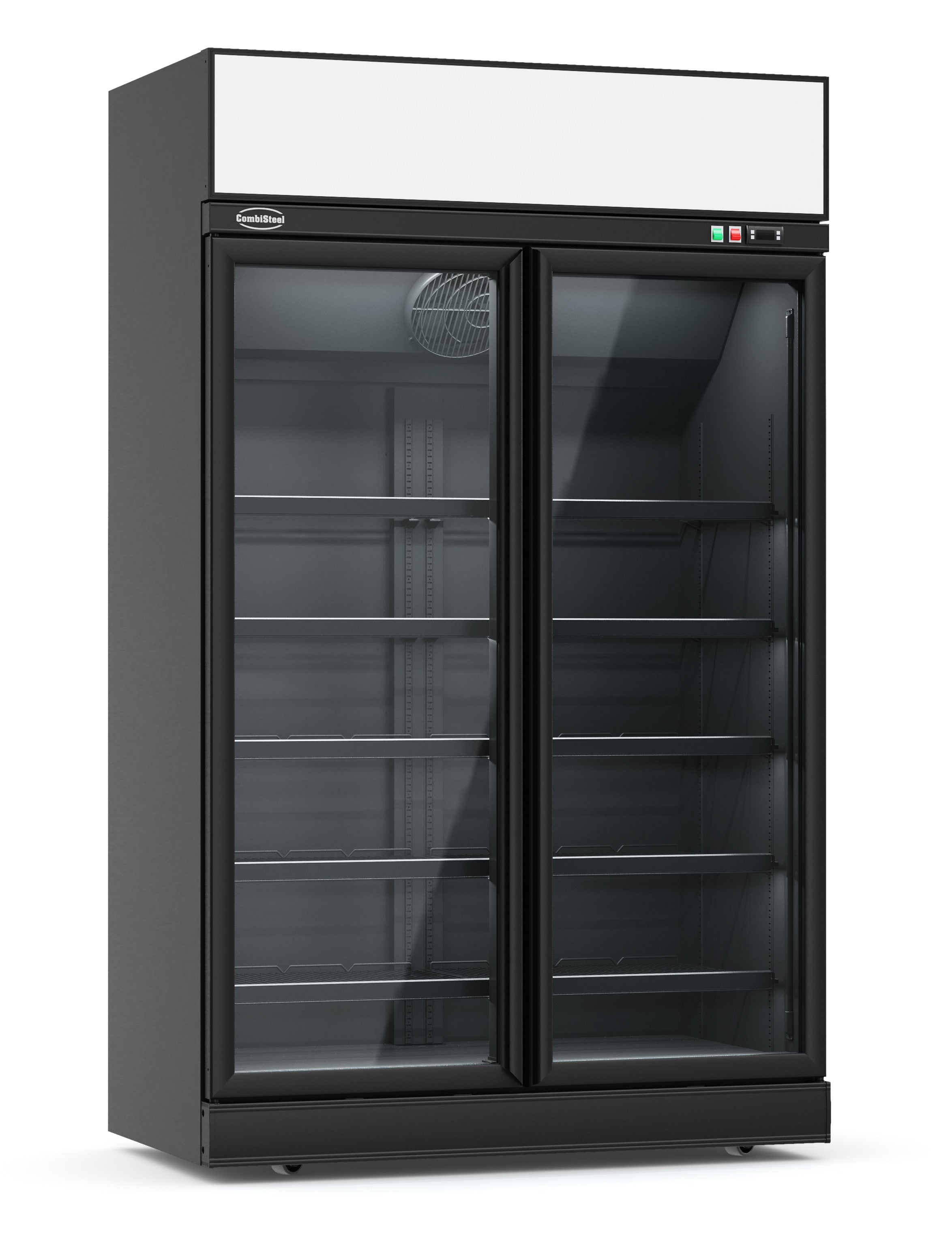 Fryseskap 2 glassdører sort ins-1000f bl