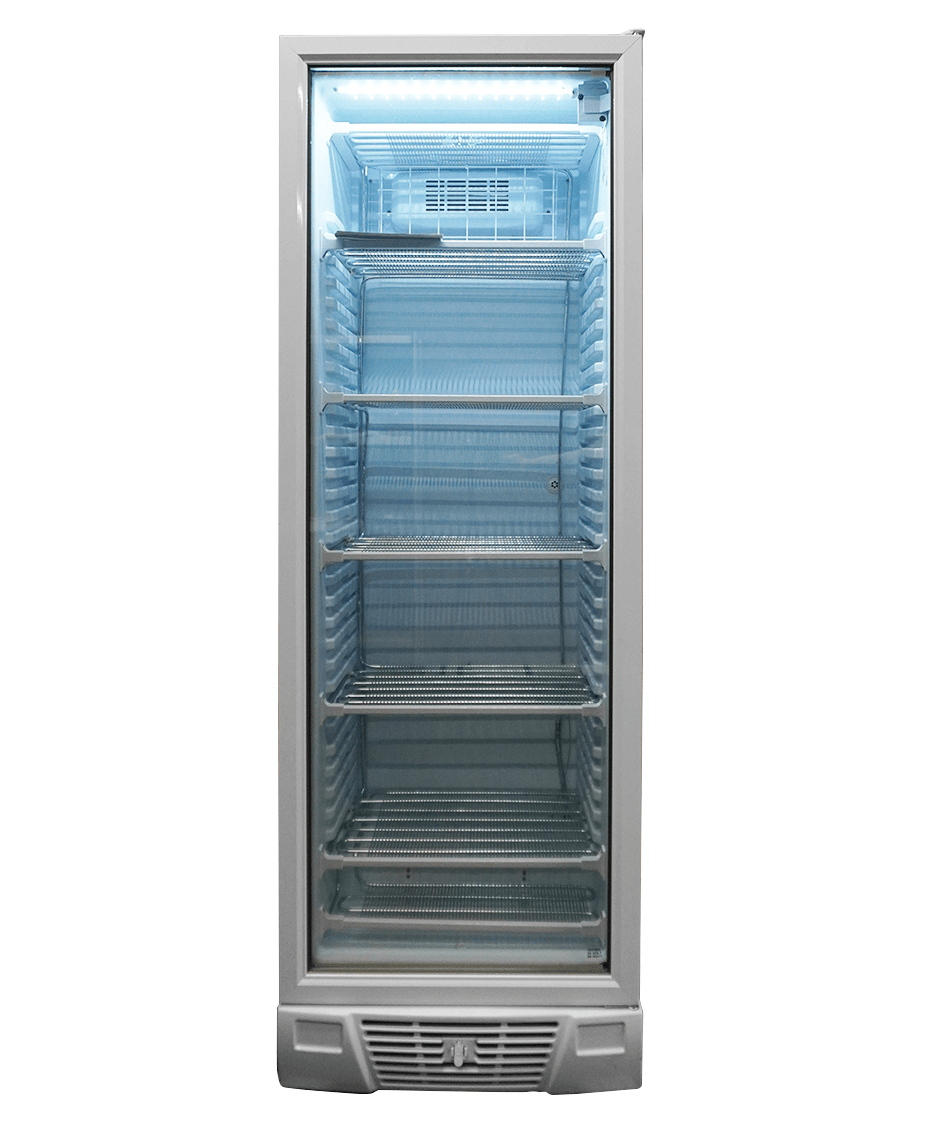 Fryseskap 1 glassdør 382L, 640x670x1875 mm – bilde 4