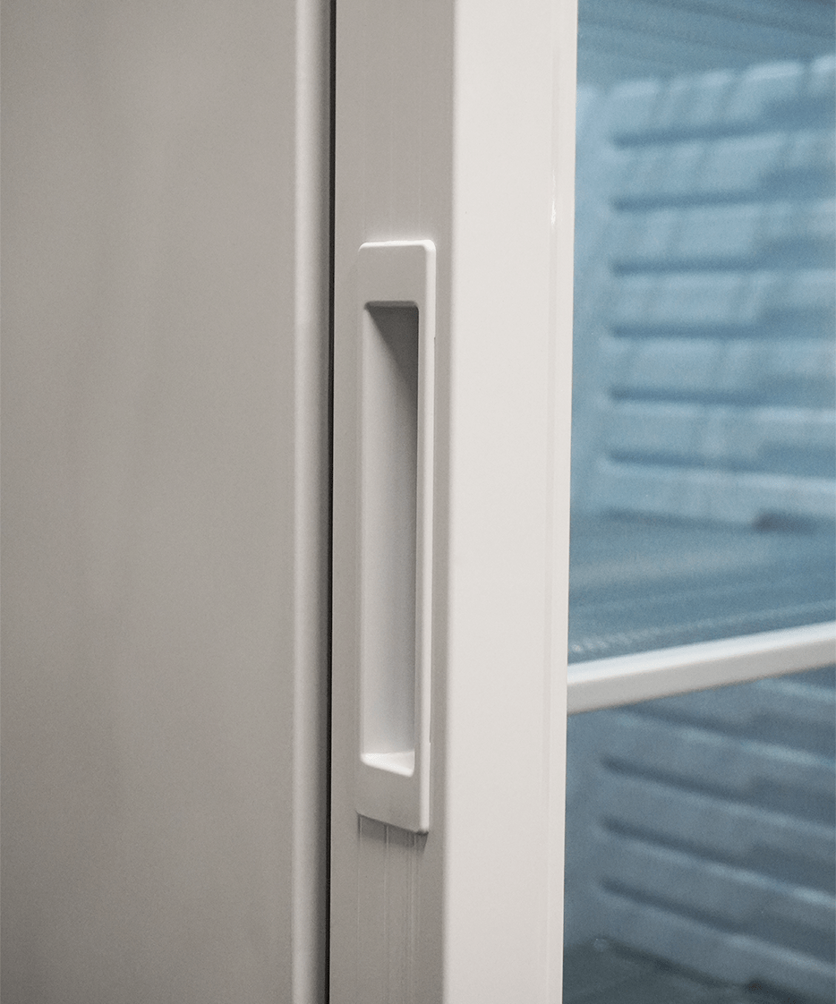 Fryseskap 1 glassdør 382L, 640x670x1875 mm – bilde 6