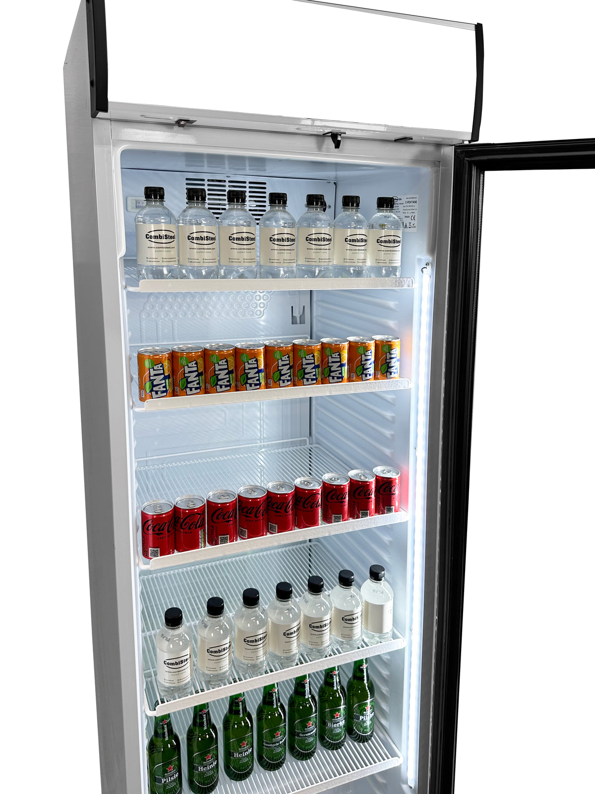Kjøleskap 1 glassdør, 595x620x2000 mm – bilde 8