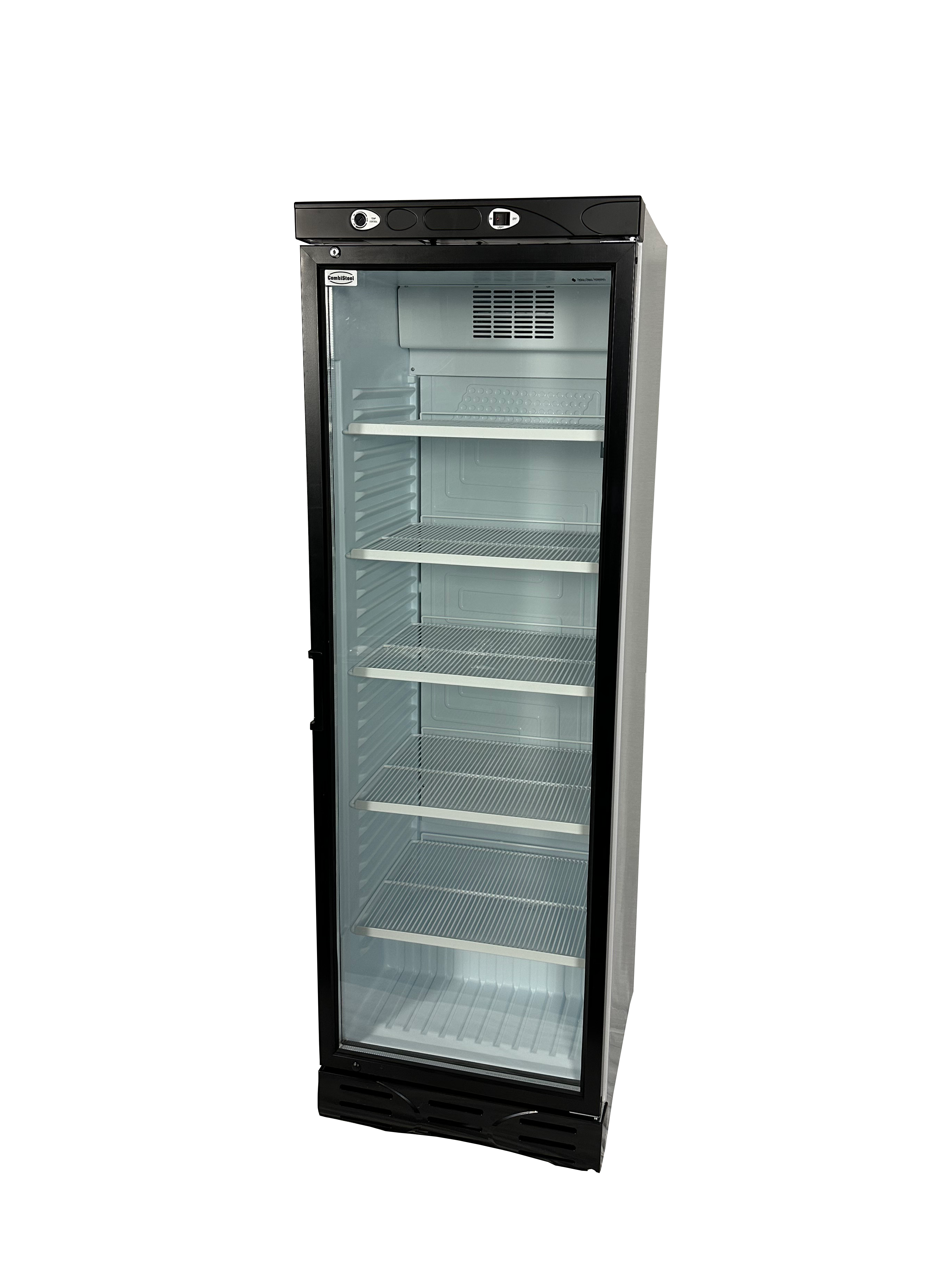 Kjøleskap 1 glassdør 382l