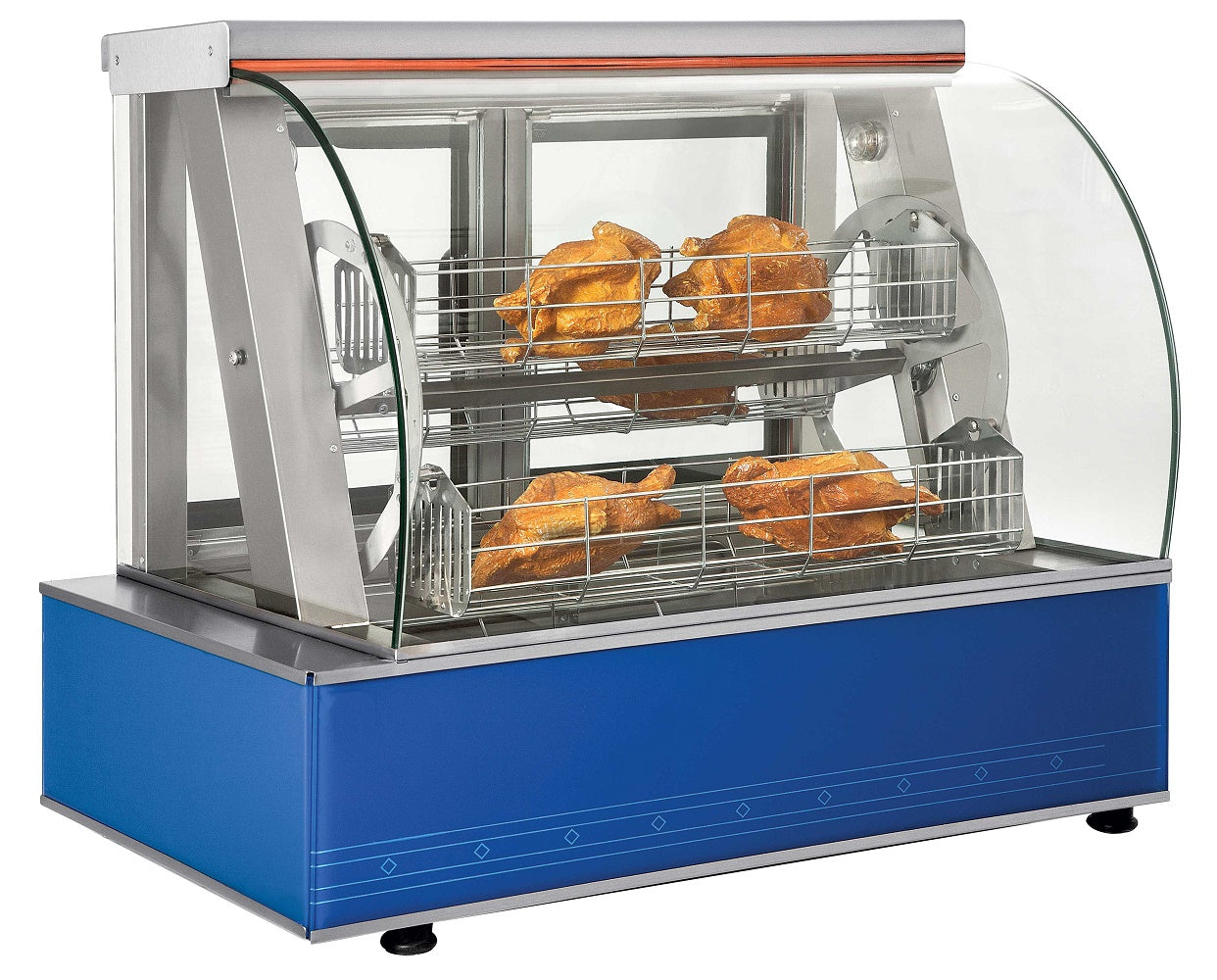 Kyllingrotisserier elektrisk 4 kurver