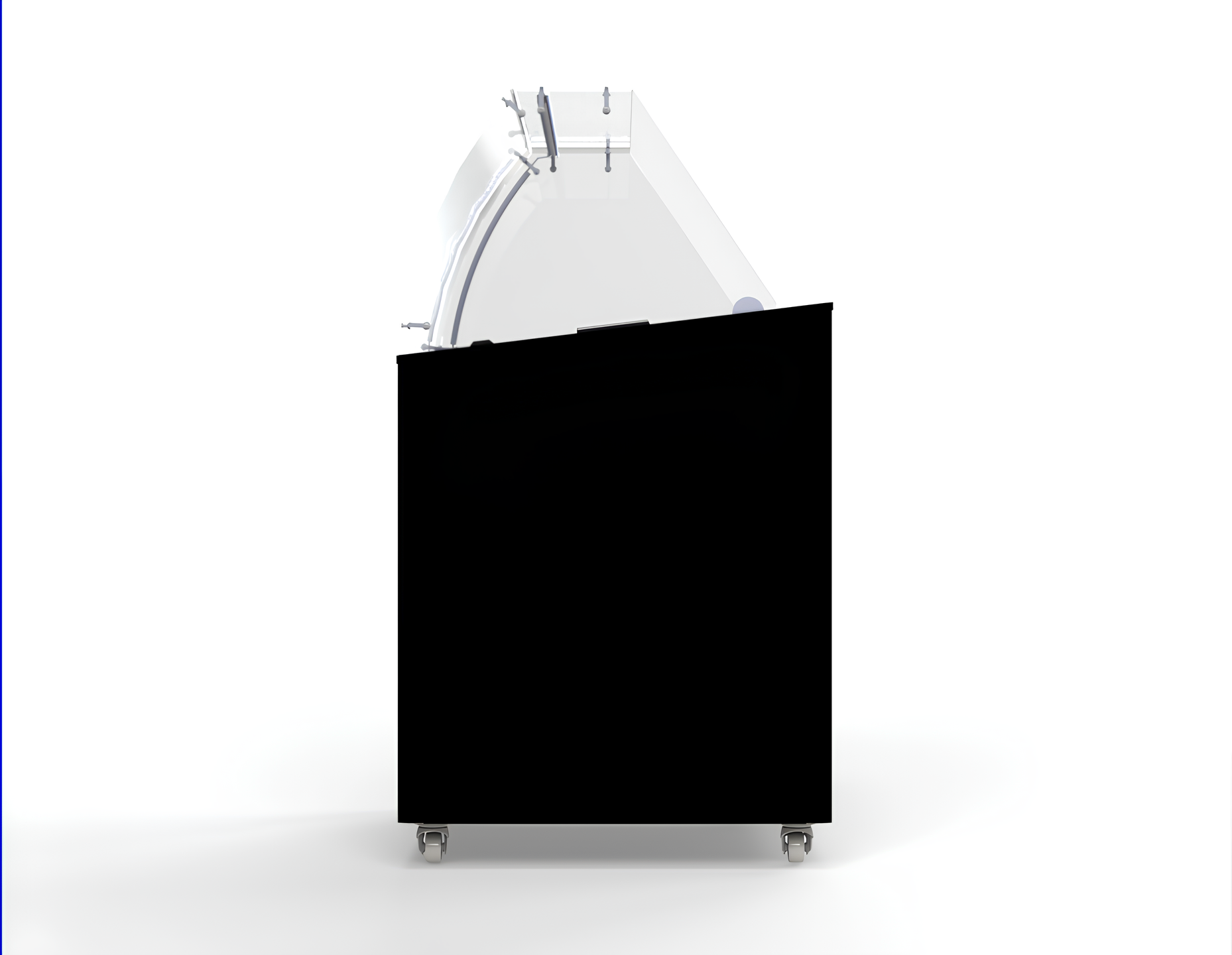 Iskrem display corisca black 6x5 ltr