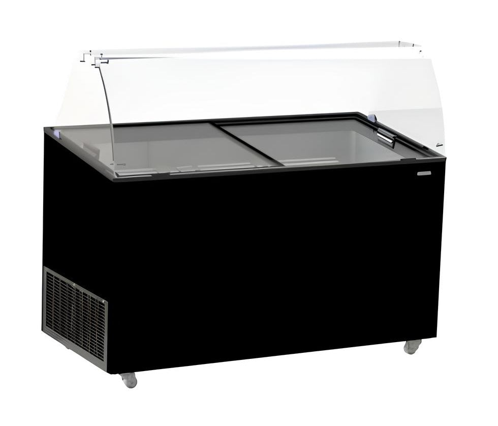 Tenerife svart Iskrem Display 10X15 Ltr