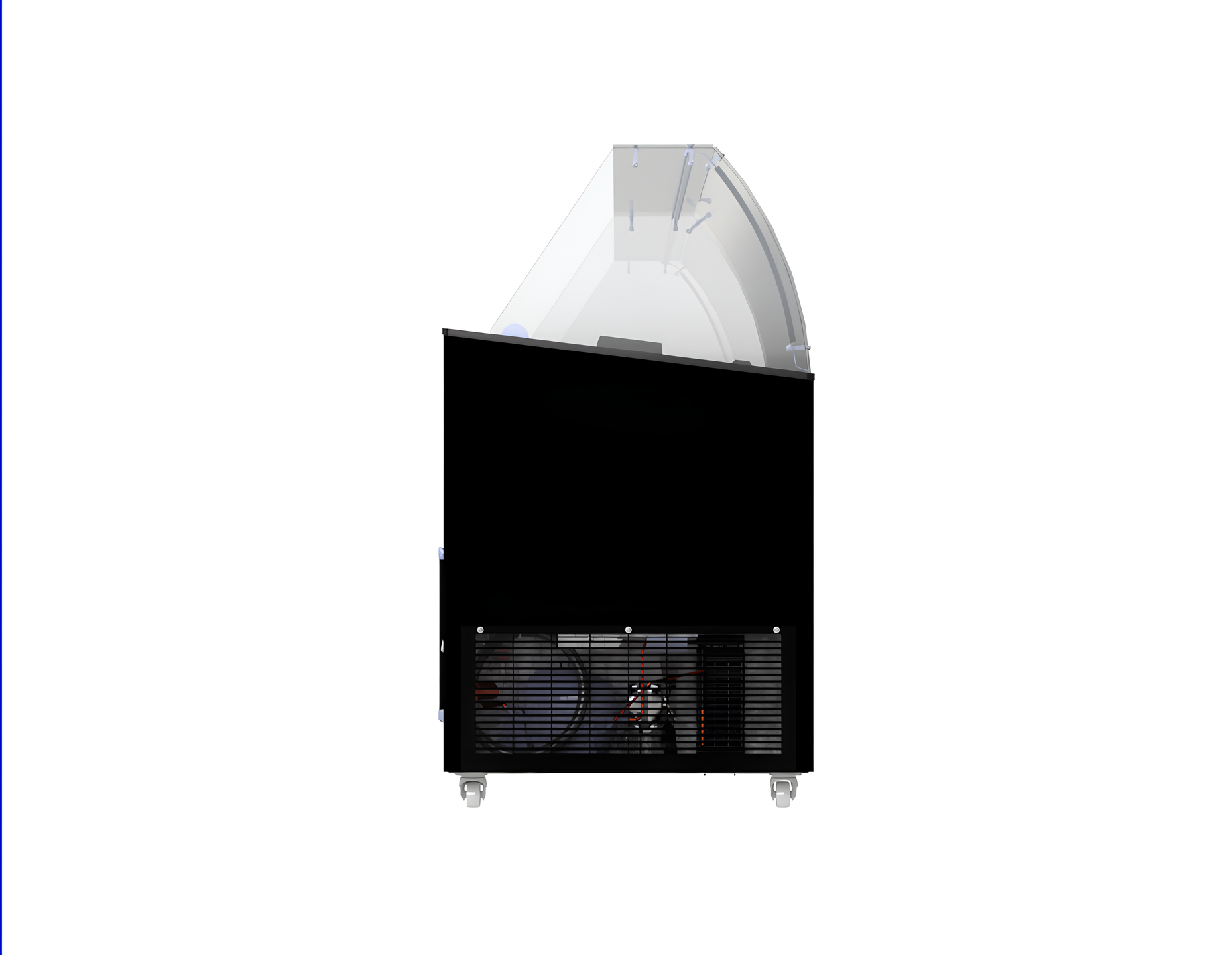 Iskrem display tenerife sort 10x5 ltr
