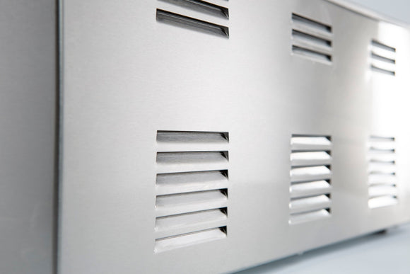 Bain-marie med kranne