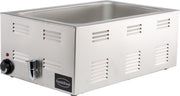 Bain-marie med tappekran, 538x336x243 mm
